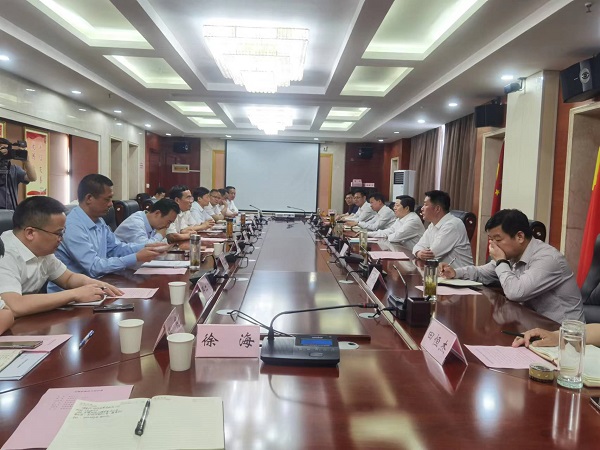 王思军拜访灵璧县委县政府主要领导