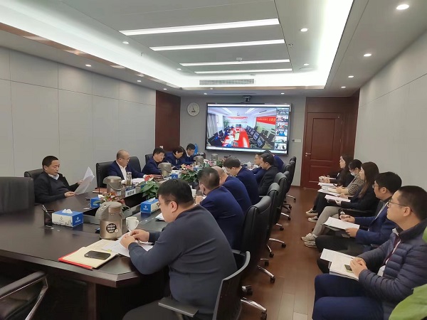 省健康养老等三家公司召开“三个全面”专项行动调度推进会